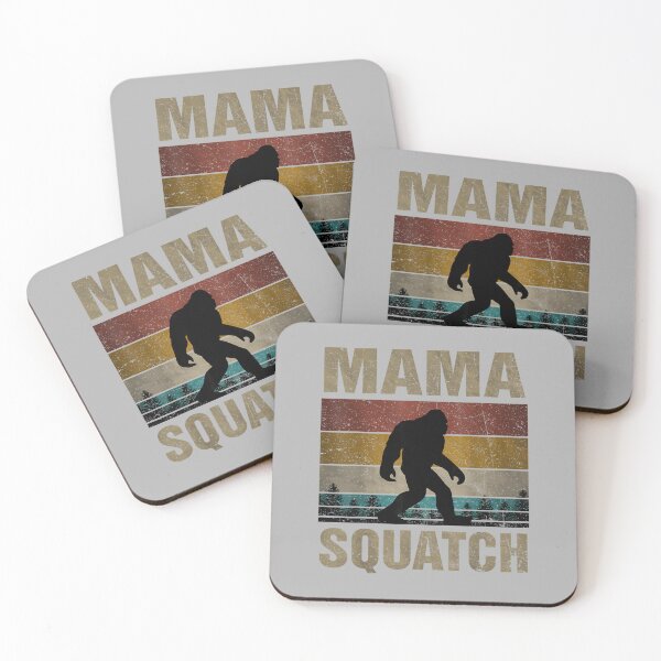 Item preview, Mama Squatch Bigfoot Mama Sasquatch Yeti Family Matching designed and sold by ArleneRowe.