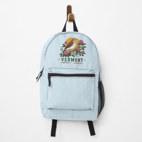Item preview, Vermont Wood Thrush & Red Clover Homage designed and sold by The-Drip-Studio.