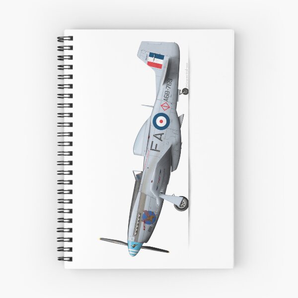 Item preview, NORTH AMERICAN AVIATION P-51 Mustang A68-110 VH-MFT SNIFTER designed and sold by Grubby Fingers Aircraft Illustration.