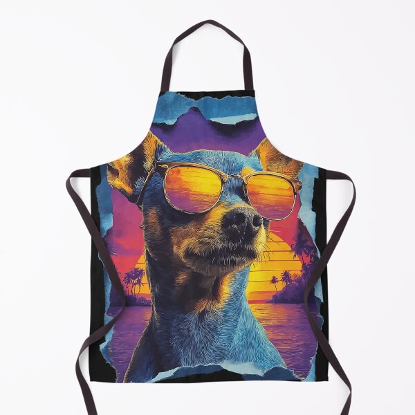 Item preview, Chihuahua Dog with Sunglasses Sunset Beach Tropical Summer designed and sold by Littermin.