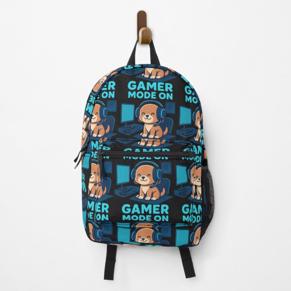 Item preview, Gamer Mode On Cute Dog Setup designed and sold by Noxivora.