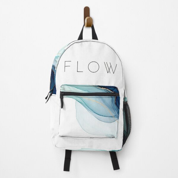 Item preview, Flow Abstract Fluid Art Spiritual Design with Gold Accents designed and sold by Osmose-Studio.