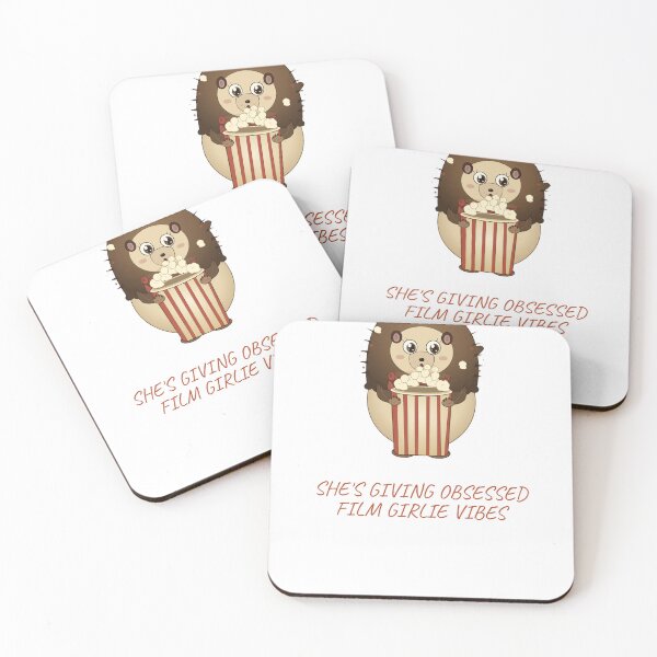 Item preview, She's Giving Obsessed Film Girlie Vibes designed and sold by The Quiet Thicket.