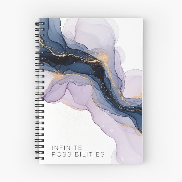 Item preview, Infinite Possibilities Abstract Fluid Nebula Spiritual Design designed and sold by Osmose-Studio.