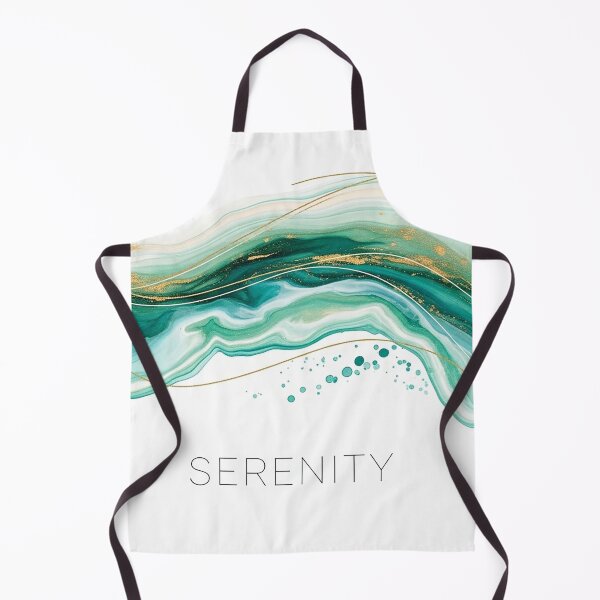 Item preview, Serenity Abstract Ocean Wave Fluid Art Spiritual Design designed and sold by Osmose-Studio.