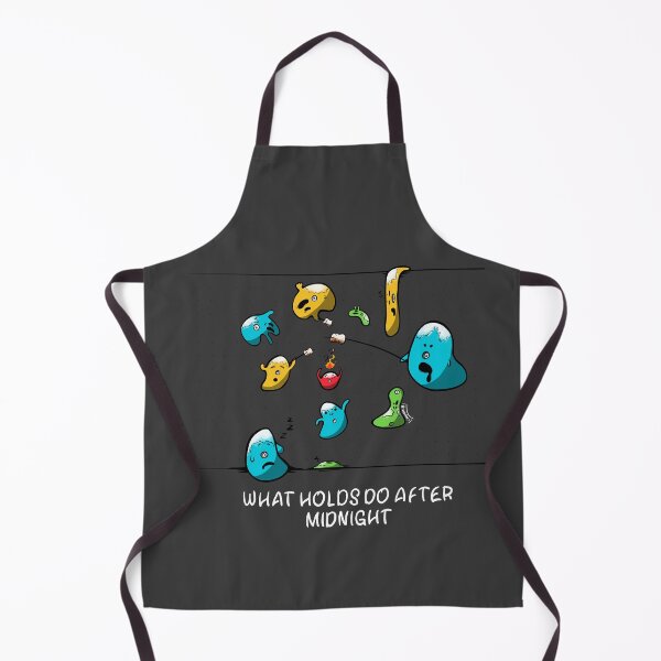 Item preview, Bouldering gym. What holds do after midnight? designed and sold by Rain Ant.
