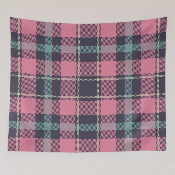 Item preview, Dark Pink Plaid Seamless Tartan Background designed and sold by PowerAntShop.