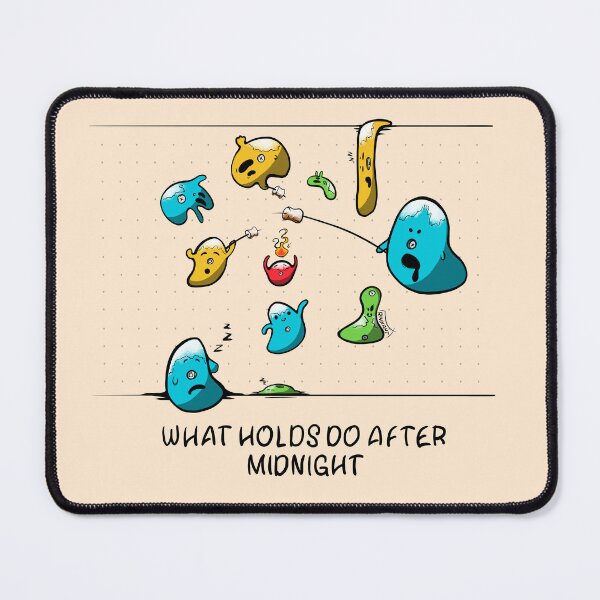 Item preview, what hold do after midnight? Climbing gym designed and sold by Rain Ant.