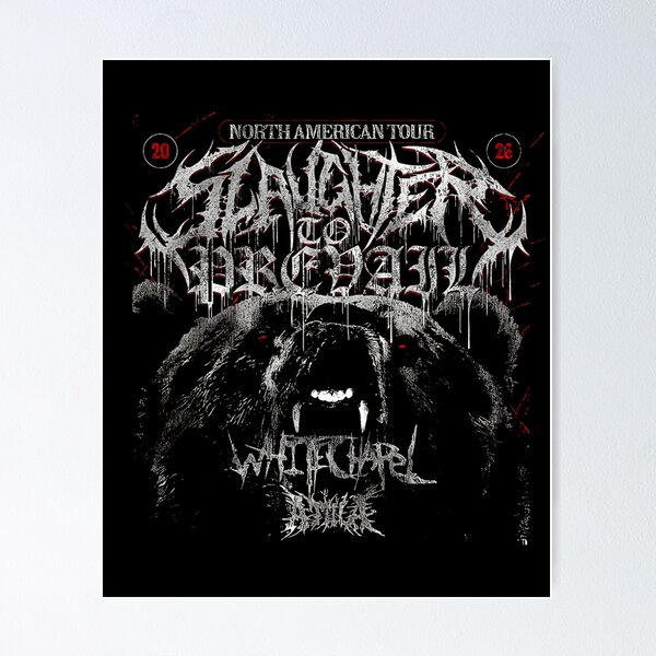 Slaughter To Prevail Posters for Sale | Redbubble