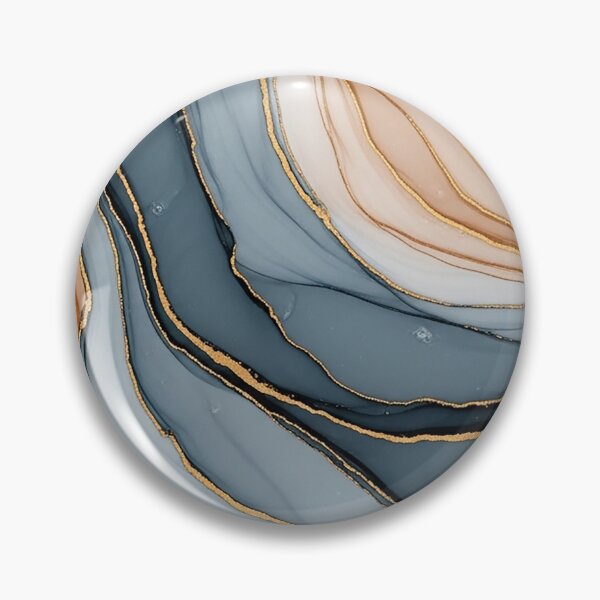 Item preview, Stay Grounded Abstract River Stone Fluid Art Spiritual Design designed and sold by Osmose-Studio.
