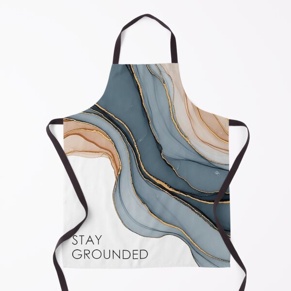 Item preview, Stay Grounded Abstract River Stone Fluid Art Spiritual Design designed and sold by Osmose-Studio ⭐⭐⭐⭐⭐.