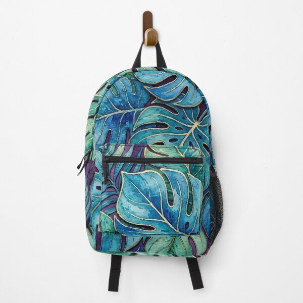 Item preview, Blue and Green Tropical Leaves designed and sold by GraphicsClub.