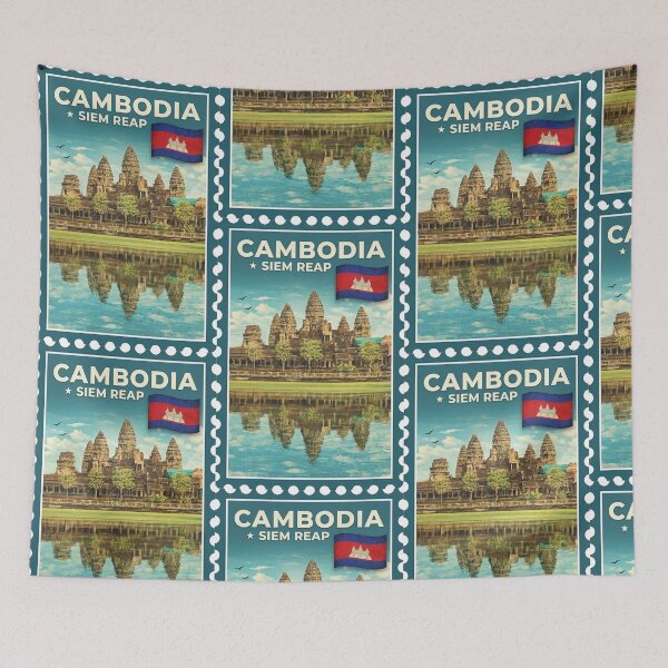 Item preview, Cambodia Ancient Stamp designed and sold by devonclemon.