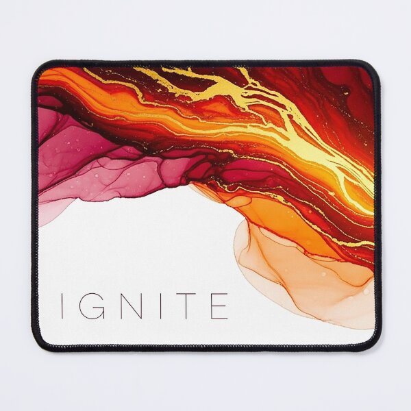 Item preview, Ignite Abstract Lava Flow Fluid Art Spiritual Design designed and sold by Osmose-Studio.