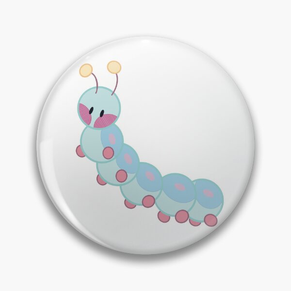 Item preview, chibi caterpillar (blue) designed and sold by Star*Catcher.