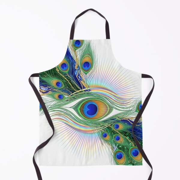 Item preview, See Clearly Abstract Peacock Feather Fluid Art Spiritual Design designed and sold by Osmose-Studio.