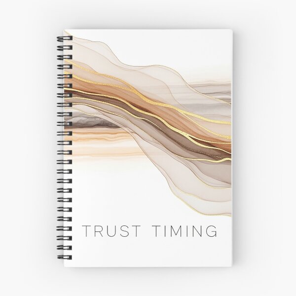 Item preview, Trust Timing Abstract Sand Dune Fluid Art Spiritual Design designed and sold by Osmose-Studio.