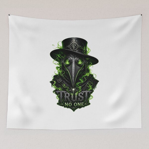 Item preview, Trust No One Plague Doctor designed and sold by SurajDesigns.