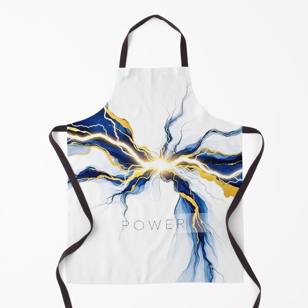 Item preview, Power Abstract Lightning Fluid Art Spiritual Design designed and sold by Osmose-Studio.