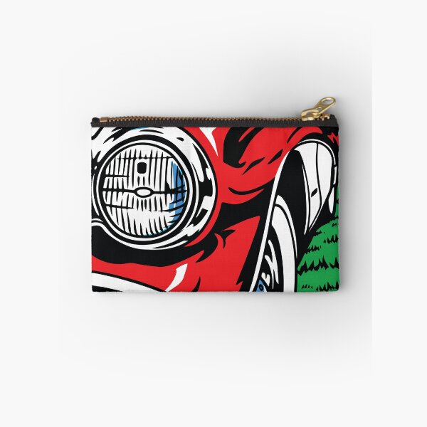 Item preview, Red Classic Car Headlight Nature Scene Art designed and sold by RamyGallery.