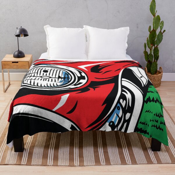 Item preview, Red Classic Car Headlight Nature Scene Art designed and sold by RamyGallery.