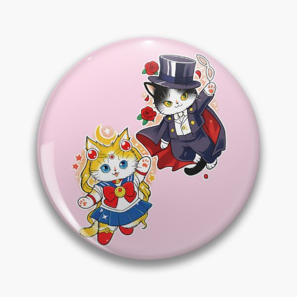 Item preview, Sailor and Tuxedo Mask feline version designed and sold by JarquinDD.