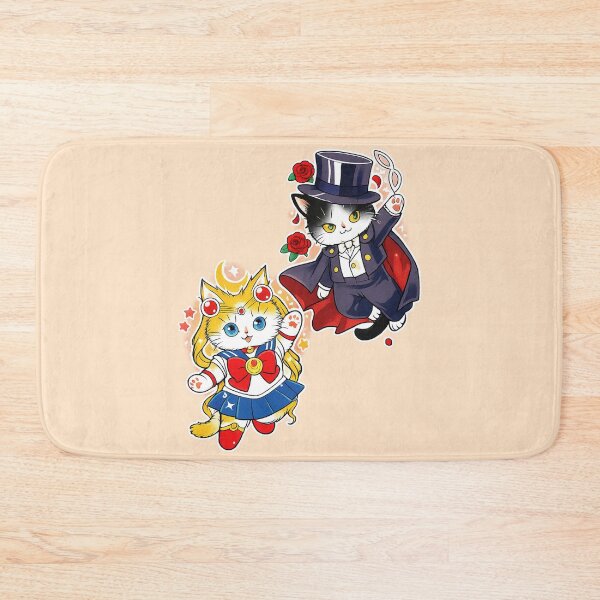 Item preview, Sailor and Tuxedo Mask feline version designed and sold by JarquinDD.