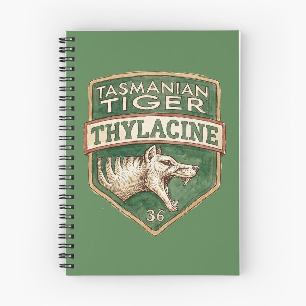 Item preview, Tasmanian Tiger Thylacine 36 designed and sold by Corinne Alexa Jackson.
