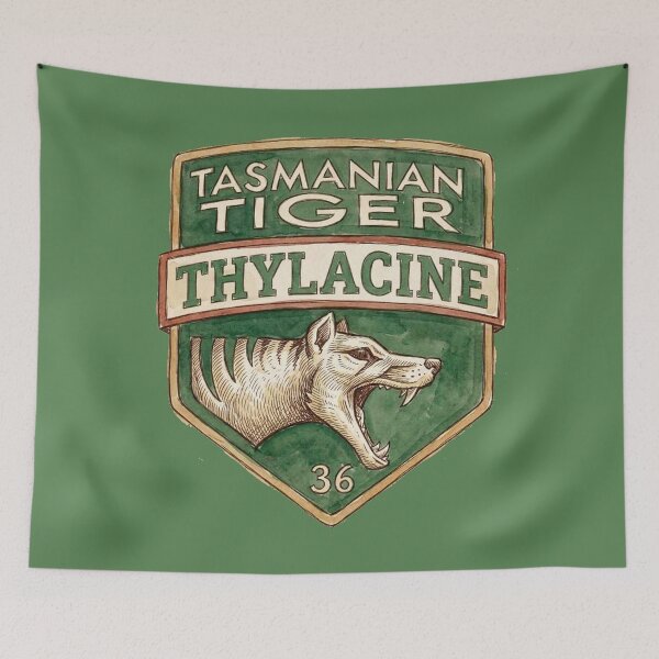Item preview, Tasmanian Tiger Thylacine 36 designed and sold by Corinne Alexa Jackson.
