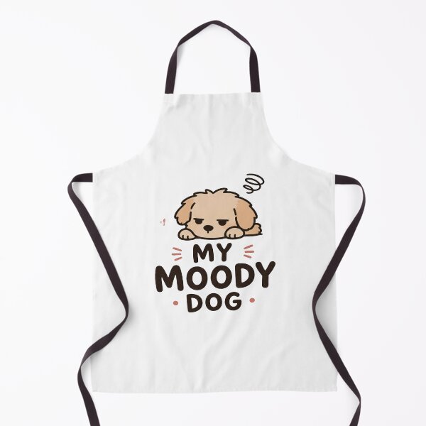 Item preview, My Moody Dog ? | Cute Minimal Dog Aesthetic T-Shirt & Sticker designed and sold by Lovestickerco.