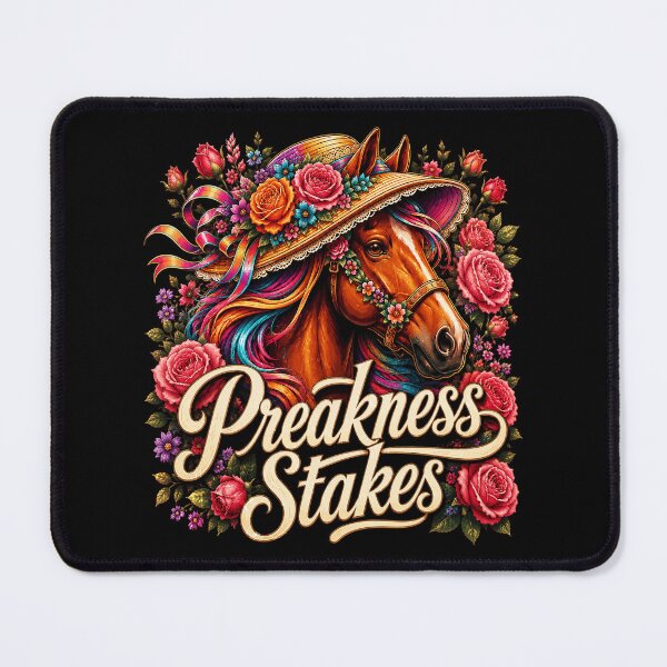 Item preview, Preakness Stakes Horse Racing Derby Vintage Style designed and sold by schoolofbullies.