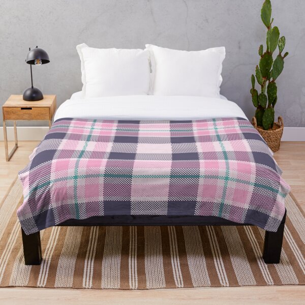 Aperçu de l'œuvre Motif textile sans couture à carreaux pastel mignon créée et vendue par PowerAntShop.