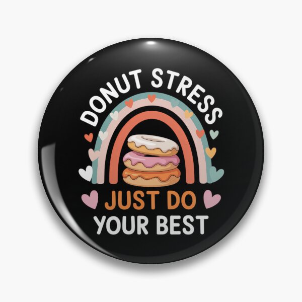 Item preview, Donut Stress Just Do Ur Best Rock The Test Day Teacher designed and sold by TrinaEspinoza.