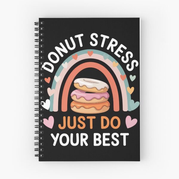 Item preview, Donut Stress Just Do Ur Best Rock The Test Day Teacher designed and sold by TrinaEspinoza.