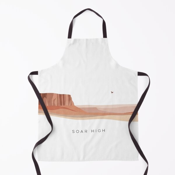 Item preview, Soar High Minimalist Canyon Cliff Bird Spiritual Art designed and sold by Osmose-Studio.