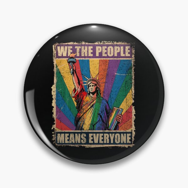 Item preview, We the People means Everyone LGBT Funny Statue of Liberty designed and sold by schoolofbullies.