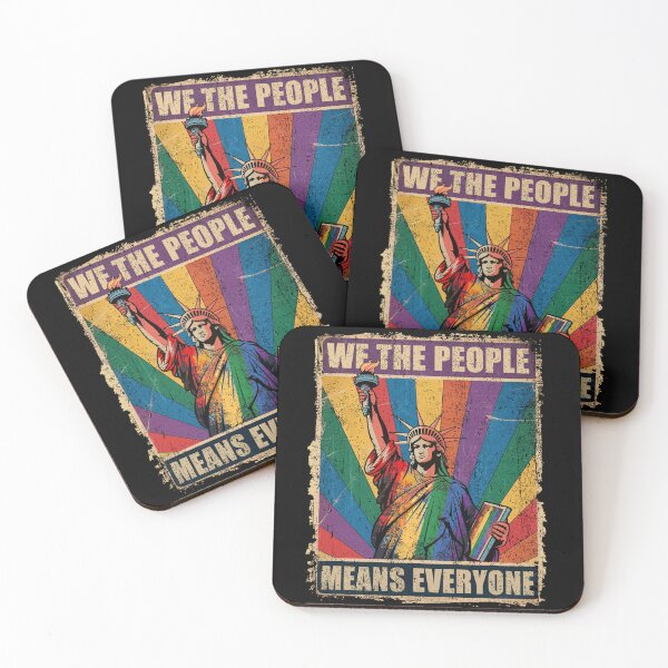 Item preview, We the People means Everyone LGBT Funny Statue of Liberty designed and sold by schoolofbullies.