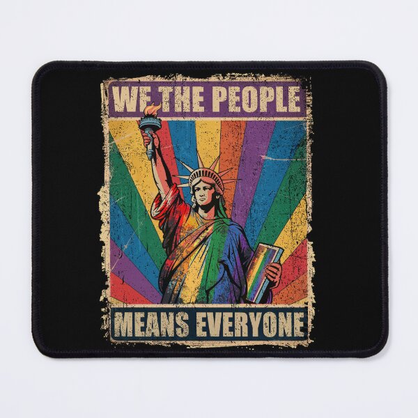 Item preview, We the People means Everyone LGBT Funny Statue of Liberty designed and sold by schoolofbullies.