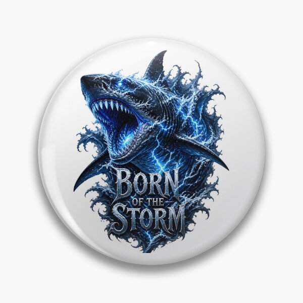 Item preview, Born Of The Storm Mythical Shark designed and sold by SurajDesigns.