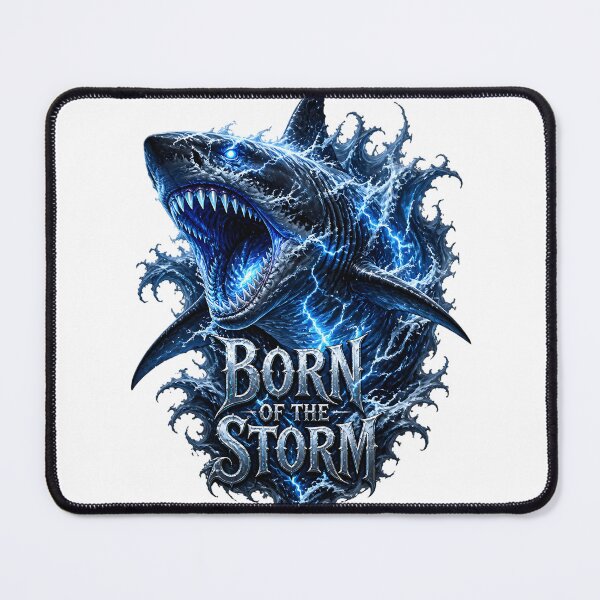 Item preview, Born Of The Storm Mythical Shark designed and sold by SurajDesigns.
