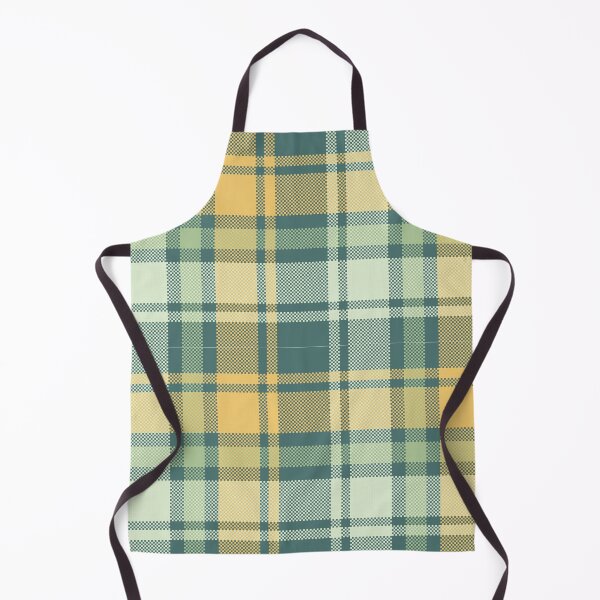 Item preview, Vintage Green Yellow Plaid Seamless Pattern designed and sold by PowerAntShop.