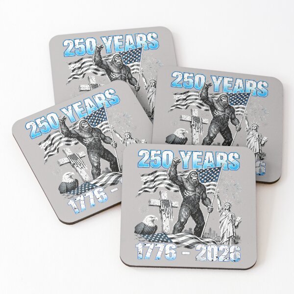 Item preview, 250 Years USA 1776 2026 Patriotic Freedom Bigfoot Pride designed and sold by mjohnson9.