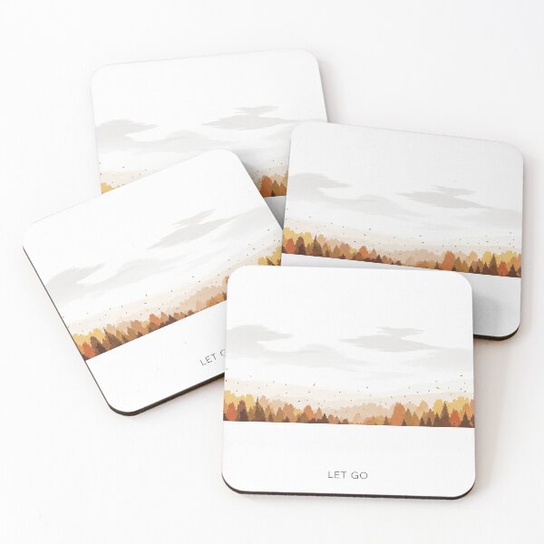 Item preview, Let Go Minimalist Autumn Tree Line Spiritual Art designed and sold by Osmose-Studio ⭐⭐⭐⭐⭐.