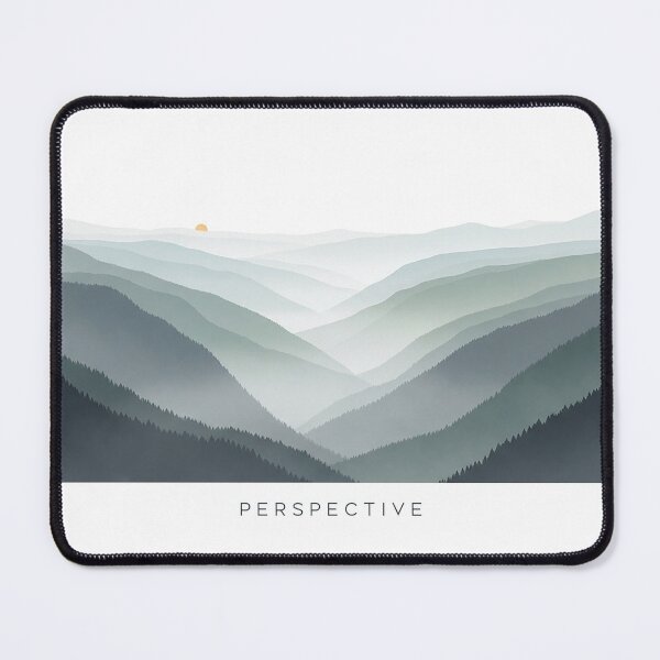 Item preview, Perspective Minimalist Valley Gorge View Spiritual Art designed and sold by Osmose-Studio ⭐⭐⭐⭐⭐.