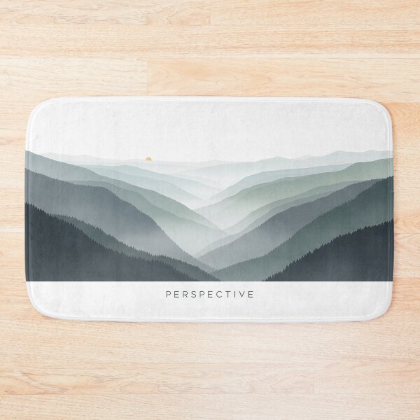 Item preview, Perspective Minimalist Valley Gorge View Spiritual Art designed and sold by Osmose-Studio.
