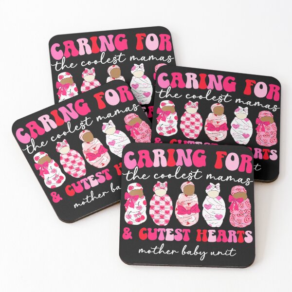 Item preview, Caring for the Coolest Mamas Postpartum Nurse designed and sold by zamiokaline.