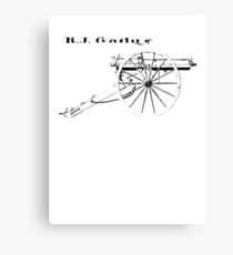 Gatling Gun Canvas Print