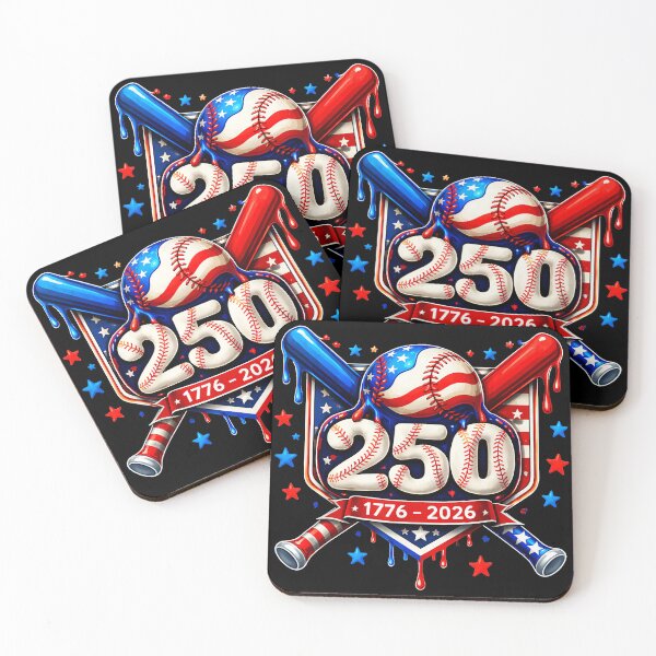 Item preview, 250 1776 - 2026 USA Patriot Baseball Anniversary designed and sold by QuentinHarrow.