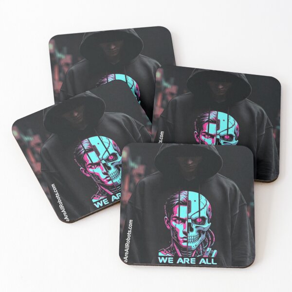 Item preview, We Are All Robots | Exploring Humanity, AI, and the Future of Consciousness designed and sold by WeAreAllRobots.com.