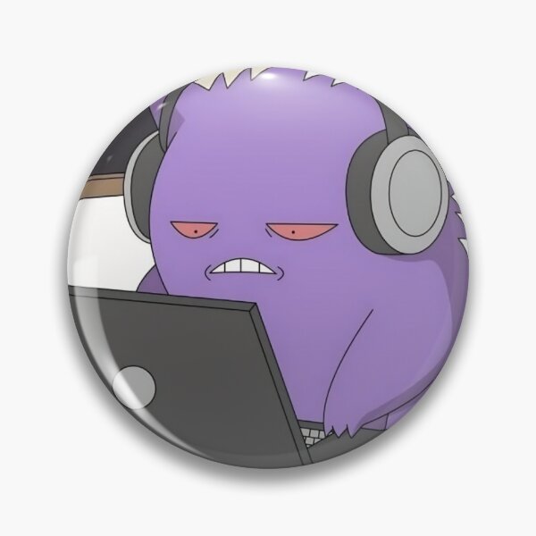 Item preview, Gengar Laptop - Burnt Out Adult designed and sold by mycookies8u.